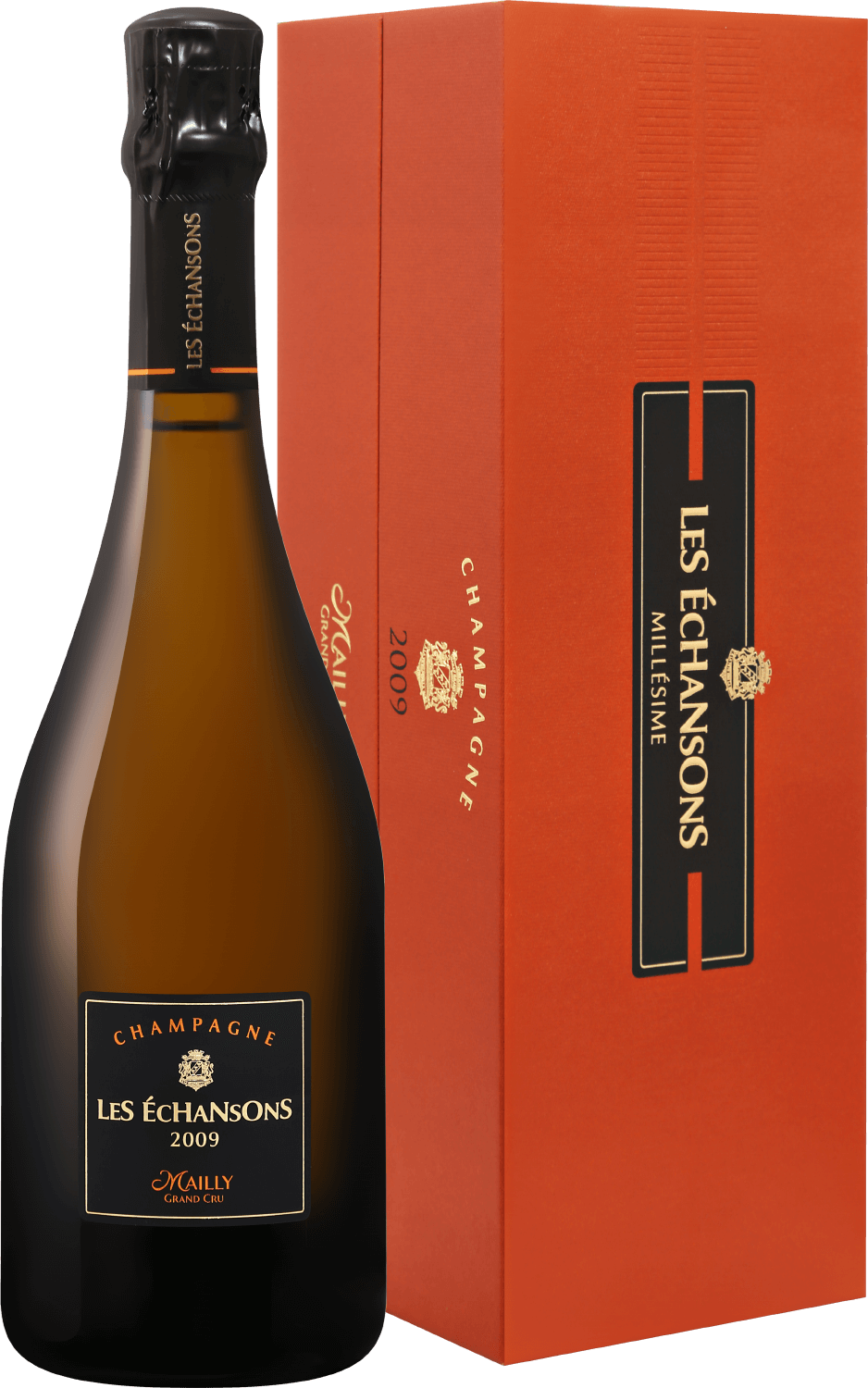 Mailly Grand Cru Les Échansons Brut Millesime Champagne AOC (gift box) les vignes d autrefois millesime champagne aoс laherte freres