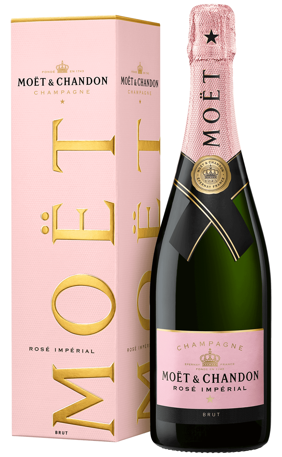Moet and Chandon Imperial Brut Rose Champagne AOC (gift box) moet and chandon ice imperial champagne aoc