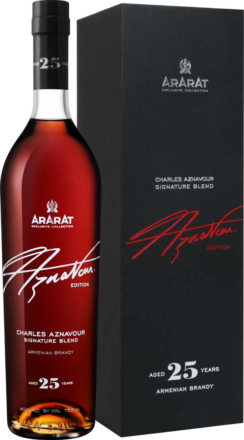 ARARAT Charles Aznavour Signature Blend 25 y.o. (gift box) виниловая пластинка charles aznavour – charles aznavour lp