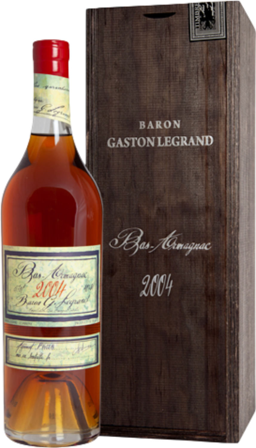 Барон Гастон Легран 2004 Ба Арманьяк в подарочной упаковке 2004 0.7&nbsp;л