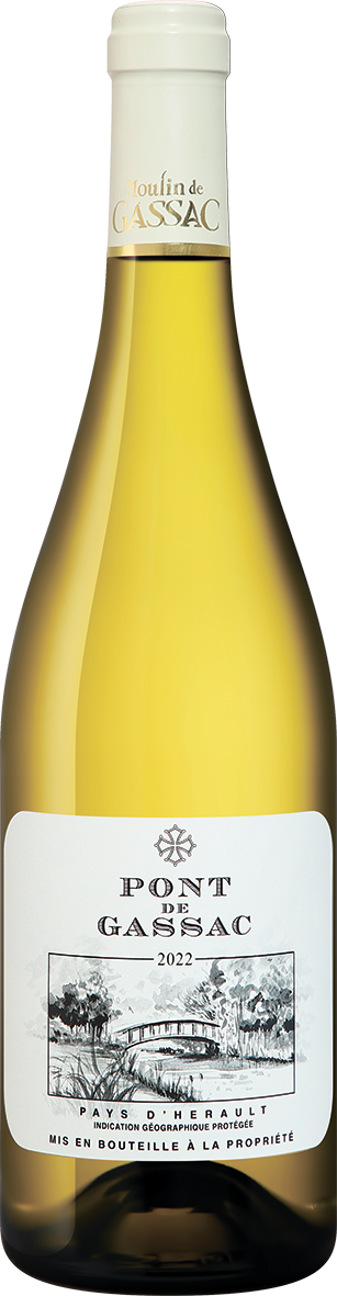 Пон де Гассак Пэй д'Эро IGP Мулен де Гассак. 2022 0.75&nbsp;л