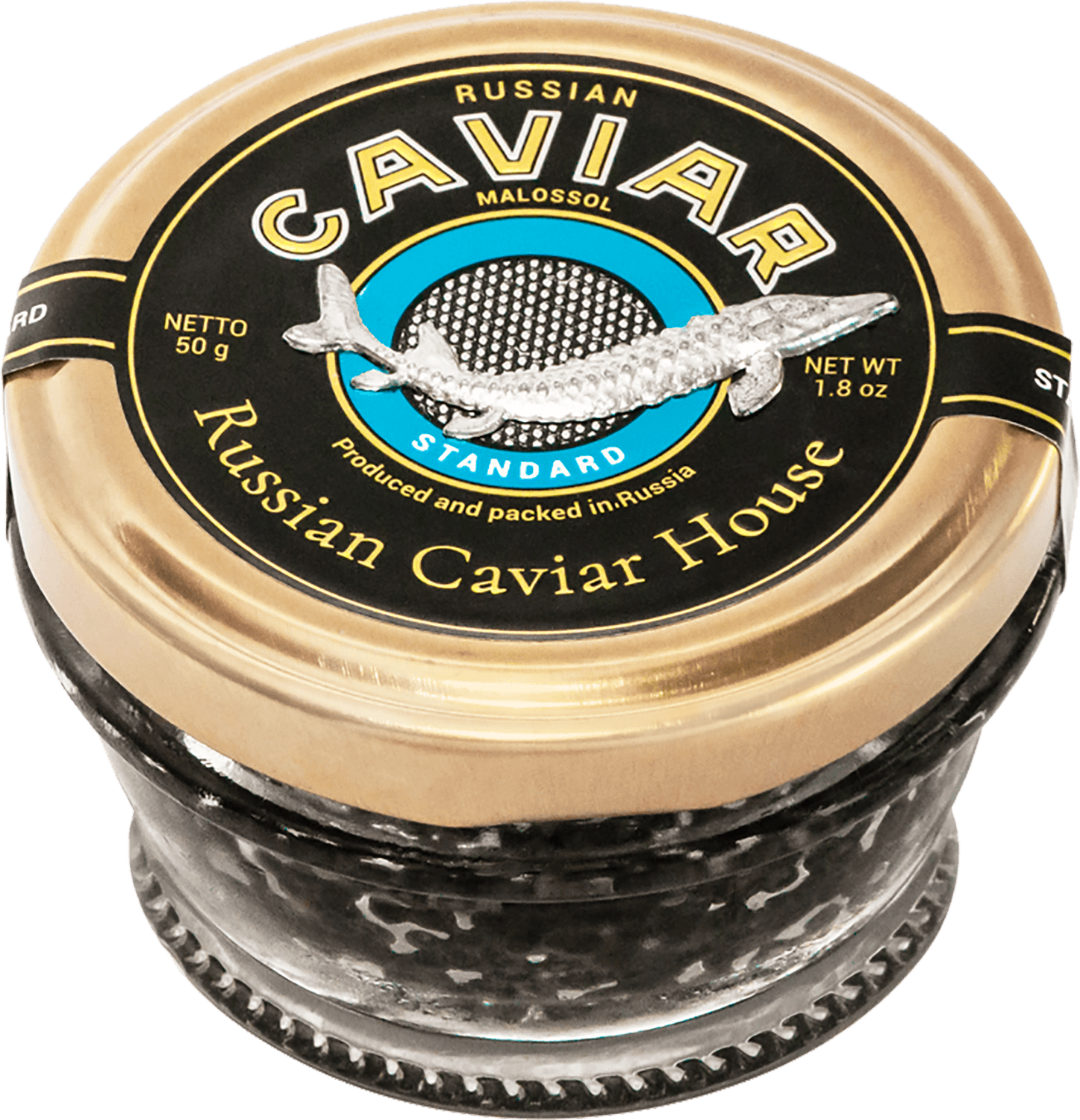 Siberian sturgeon caviar Standart 50 g marinelle courgette caviar 500 g
