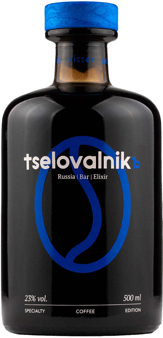 Ликёр Tselovalnik Coffee Elixir 0.5 л (Целовальник Кофейный Эликсир),  купить в магазине в Москве - цена, отзывы