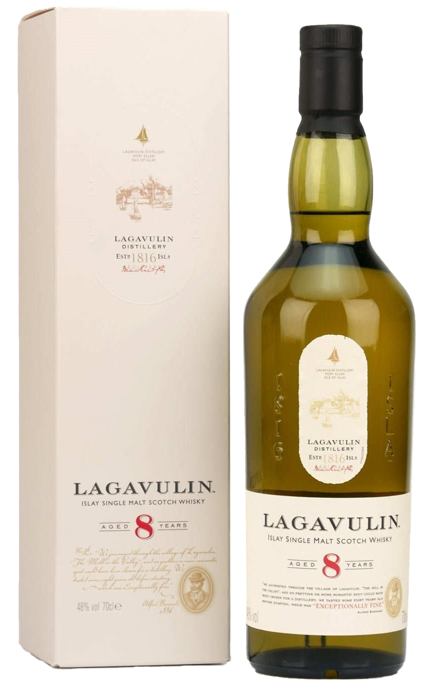 Lagavulin Islay Single Malt Scotch Whisky 8 y.o. (gift box)