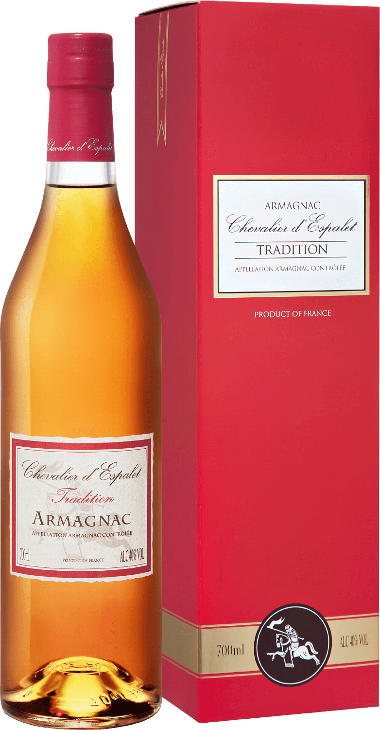 Chevalier d’Espalet Tradition VS Armagnac AOC (gift box) chevalier d’espalet xo armagnac aoc gift box
