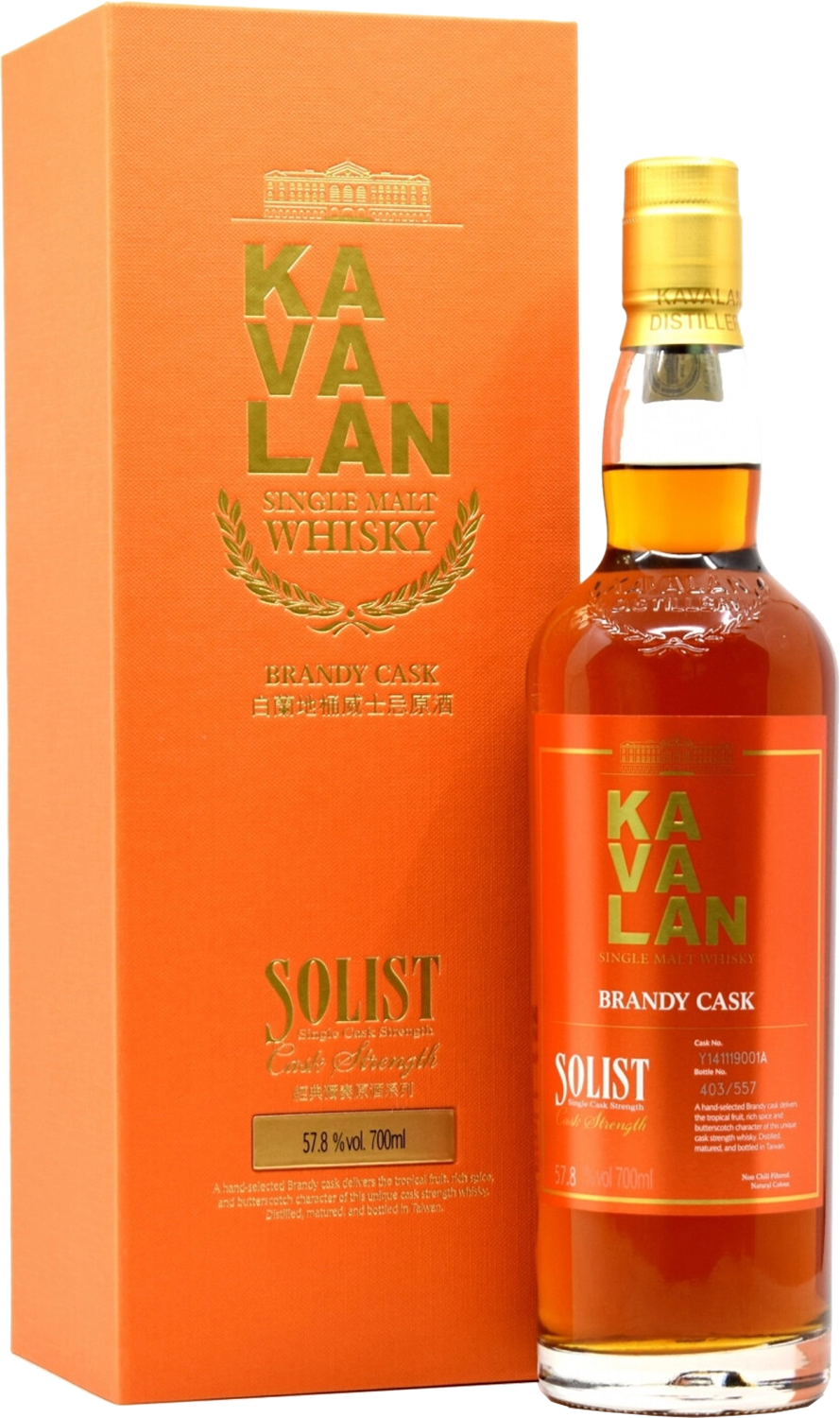 Kavalan Solist Vinho Barrique Single Cask Strength Single Malt Whisky (gift box)