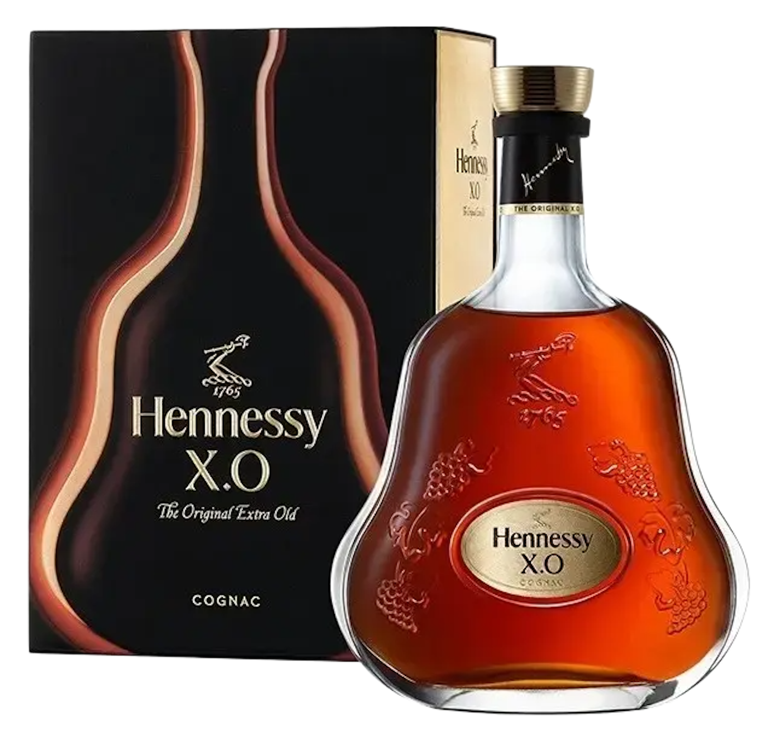 Hennessy XO コニャック 2本セット　箱無し　状態綺麗 Коньяк Hennessy Cognac XO (Подарочная упаковка) 0,7 л (Хеннесси