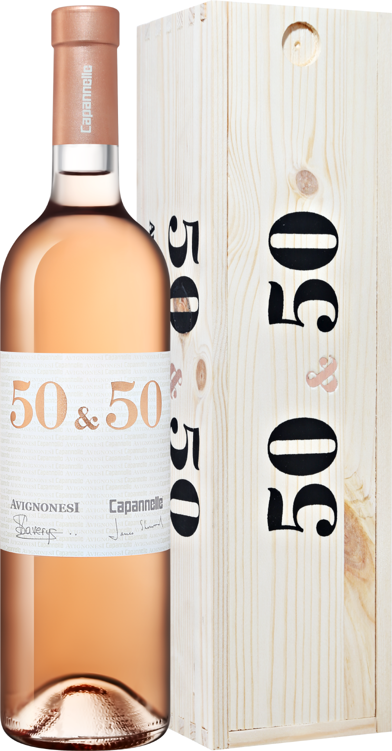 50 and 50 Toscana IGT Avignonesi (gift box)