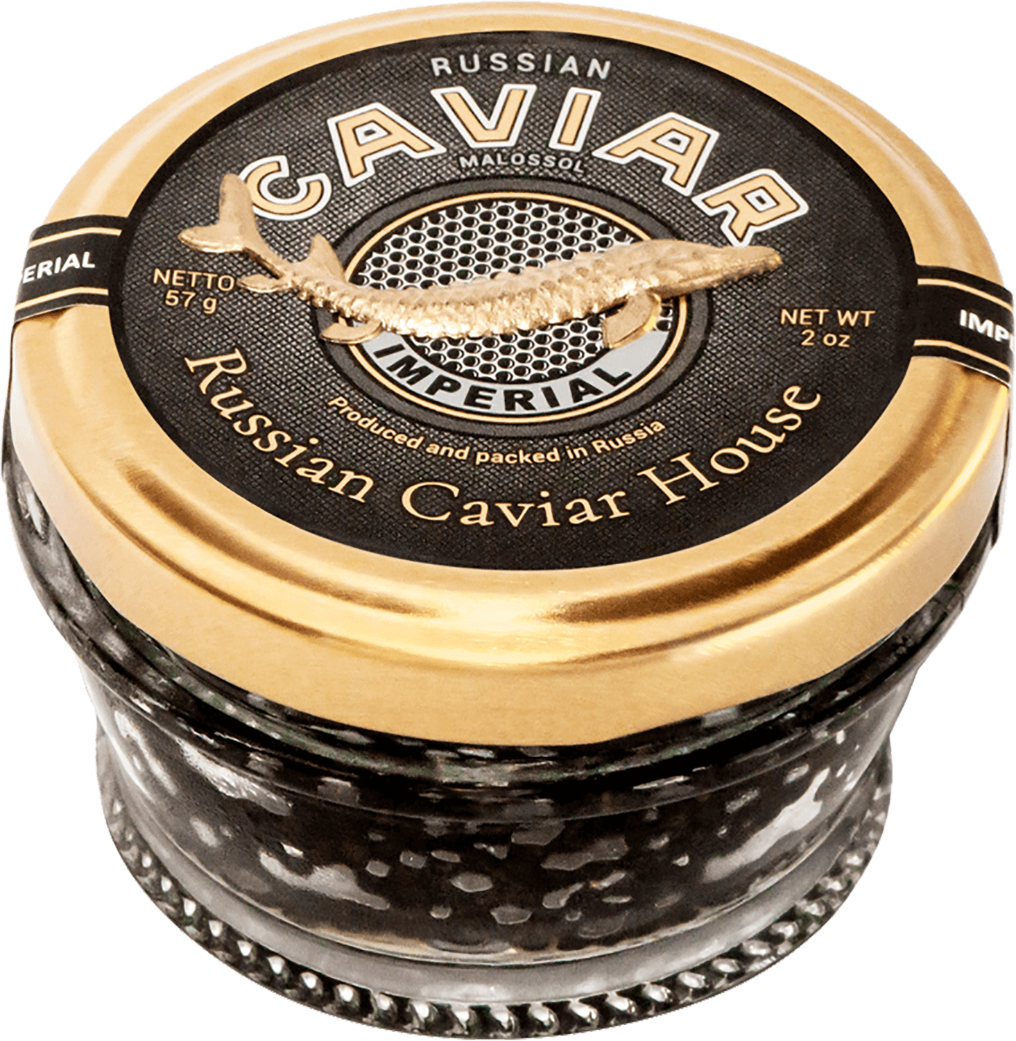 Siberian sturgeon caviar Imperial 57 g marinelle courgette caviar 500 g