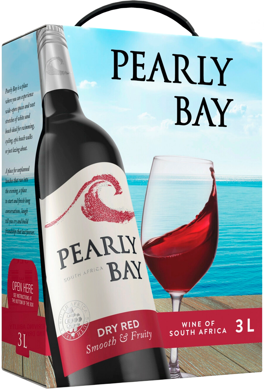 Перли Бэй Красное сухое КВВ 3&nbsp;л