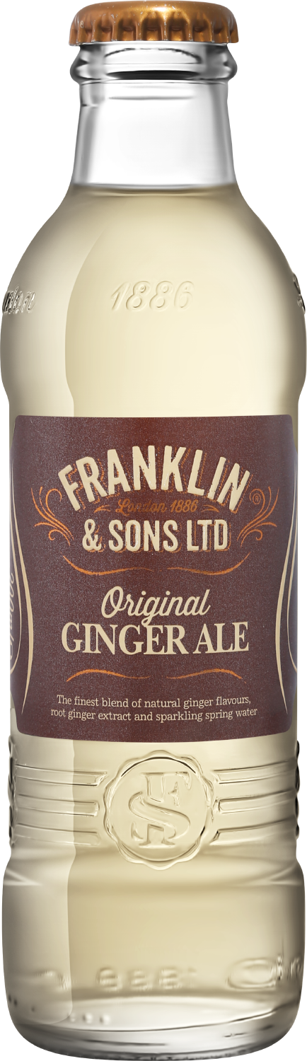 Franklin and Sons Original Ginger Ale schweppes ginger ale 300 ml