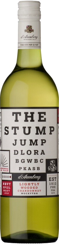The Stump Jump Lightly Wooded Chardonnay McLaren Vale GI D'Arenberg