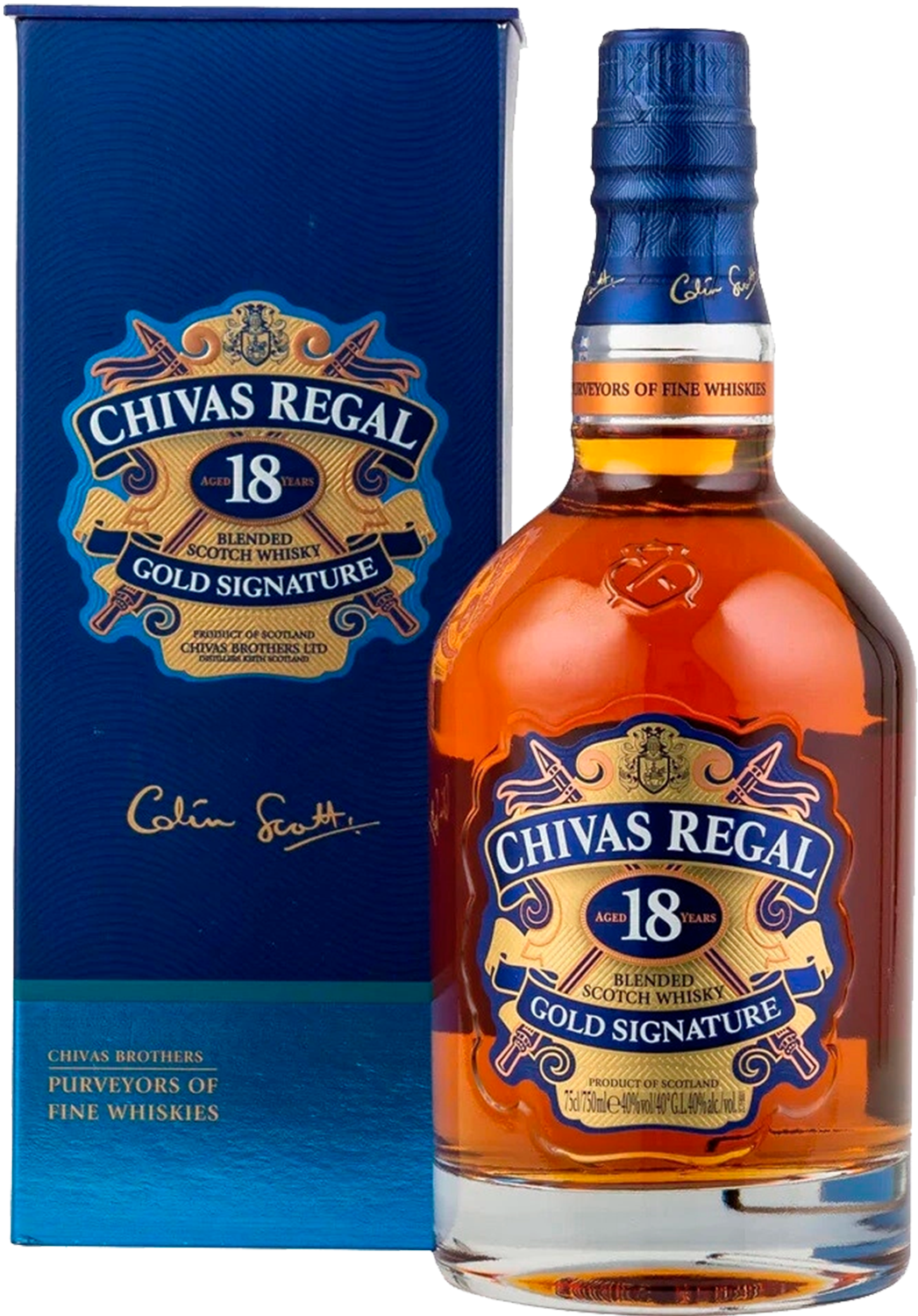 Виски Chivas Regal Blended Scotch Whisky 18 y o Де Люкс (gift box