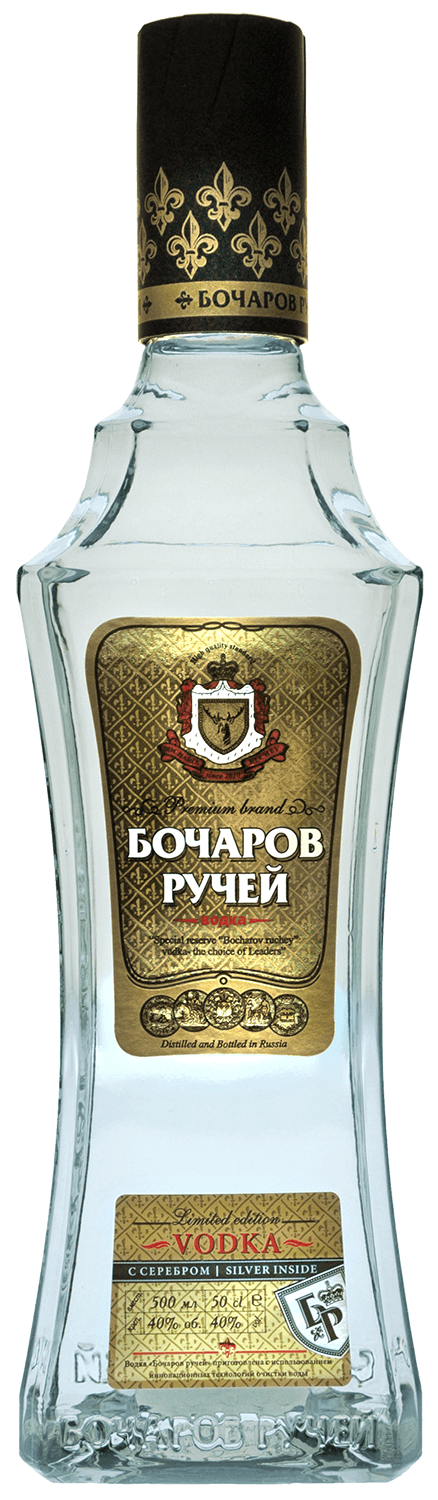 Vodka Bocharov Ruchey Silver Inside