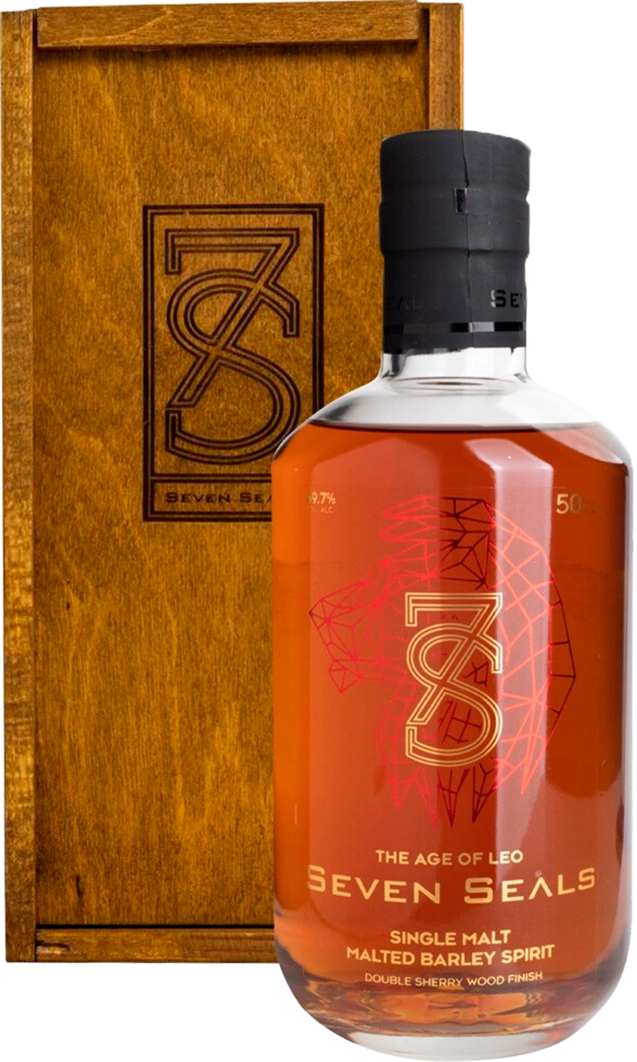 Seven Seals Zodiac The Age of Leo Single Malt Whisky (gift box)