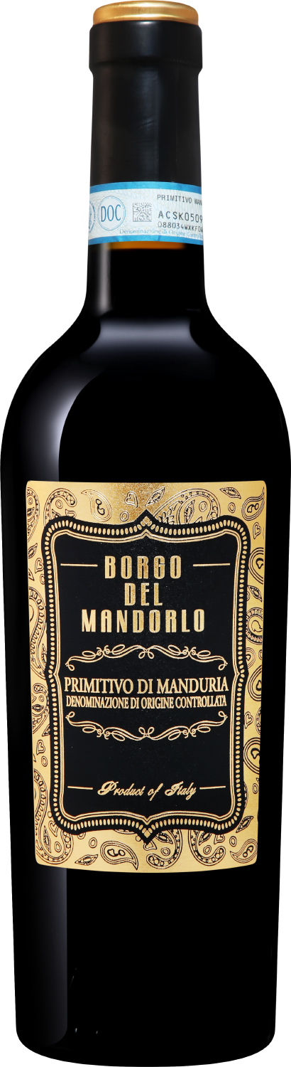 Борго дель Мандорло Примитиво ди Мандурия DOC Боттер 2022 0.75&nbsp;л