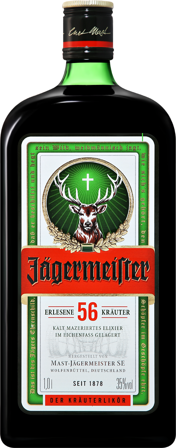 Ликёр Jagermeister 1 л (Егермейстер), купить в магазине в Иркутске - цена,  отзывы