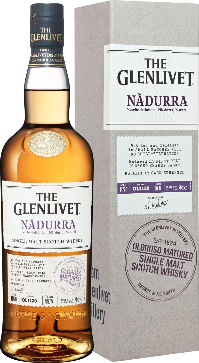 The Glenlivet Nadurra Oloroso Matured Single Malt Scotch Whisky (gift box) the glenlivet single malt scotch whisky 18 y o gift box