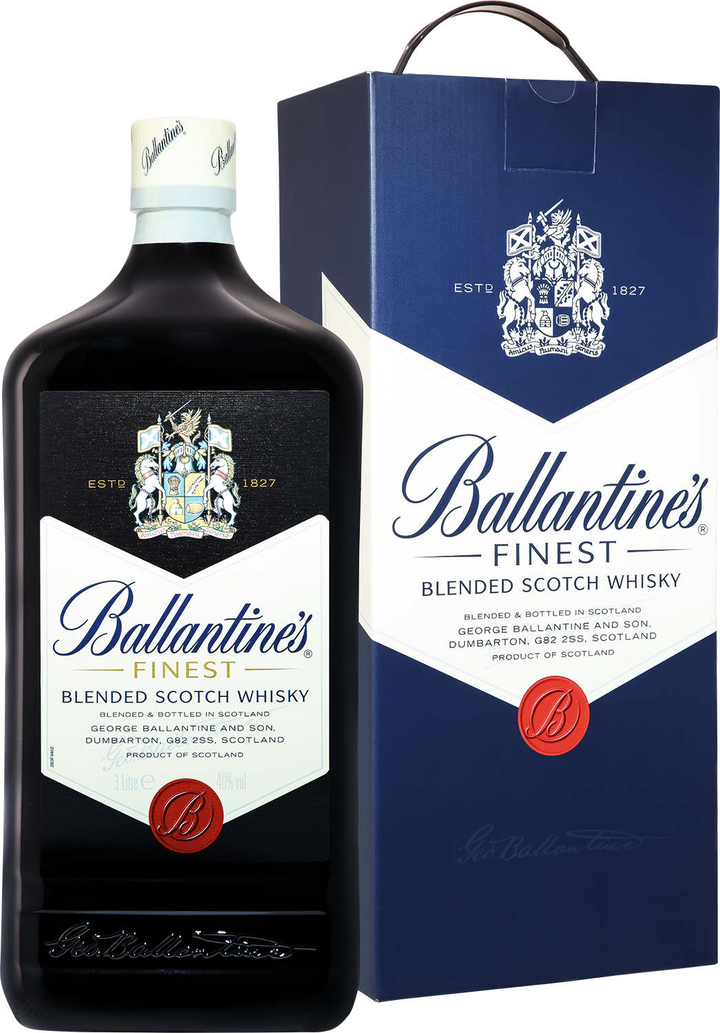 Ballantines Finest Blended Scotch Whisky (gift box)