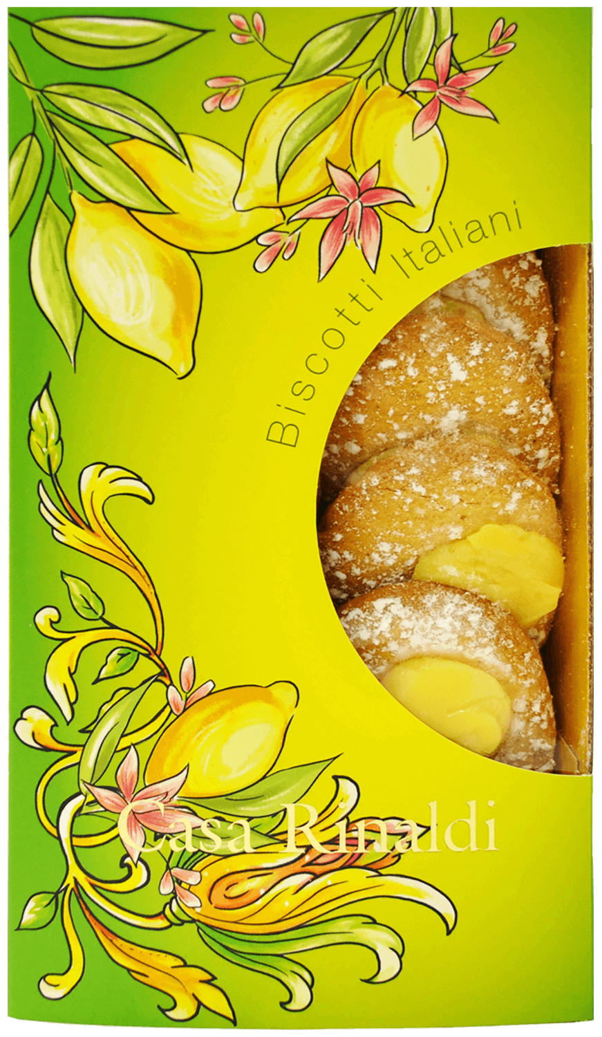 Лимони печенье с лимонным кремом Каза Ринальди 200г