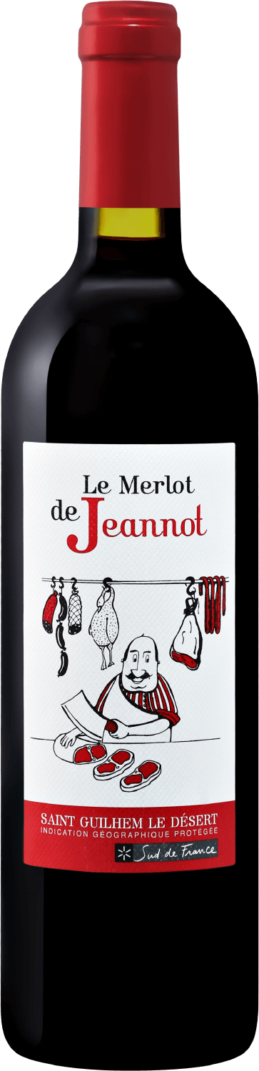 Le Merlot de Jeannot Saint Guilhem le Désert IGP Vignobles des 3 Châteaux