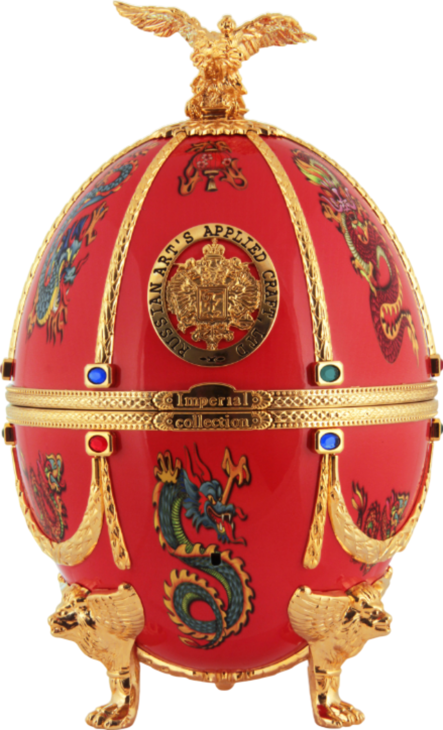 Imperial Collection Super Premium (red with birds and dragons in velvet gift box)