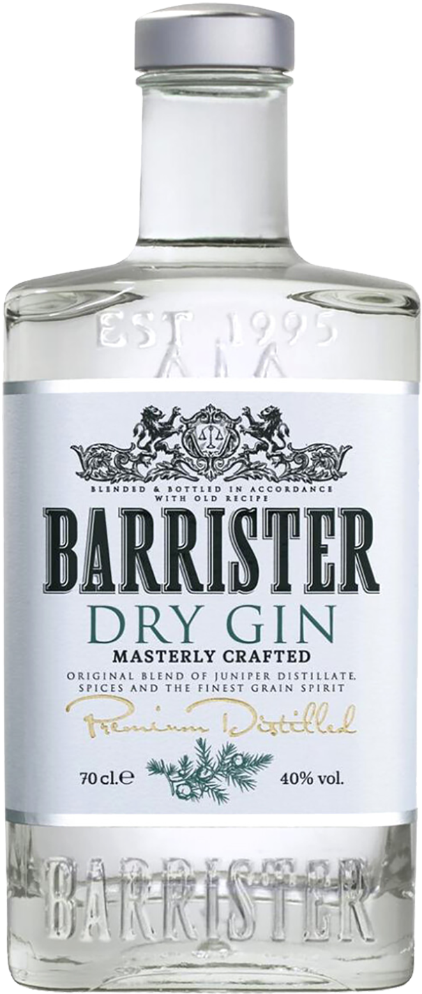 Джин Barrister Dry Gin 0.7 л (Барристер Драй Джин), купить в магазине в  Москве - цена, отзывы