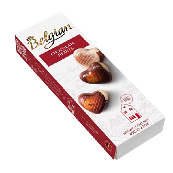 The Belgian Chocolate Hearts, 0.65 л