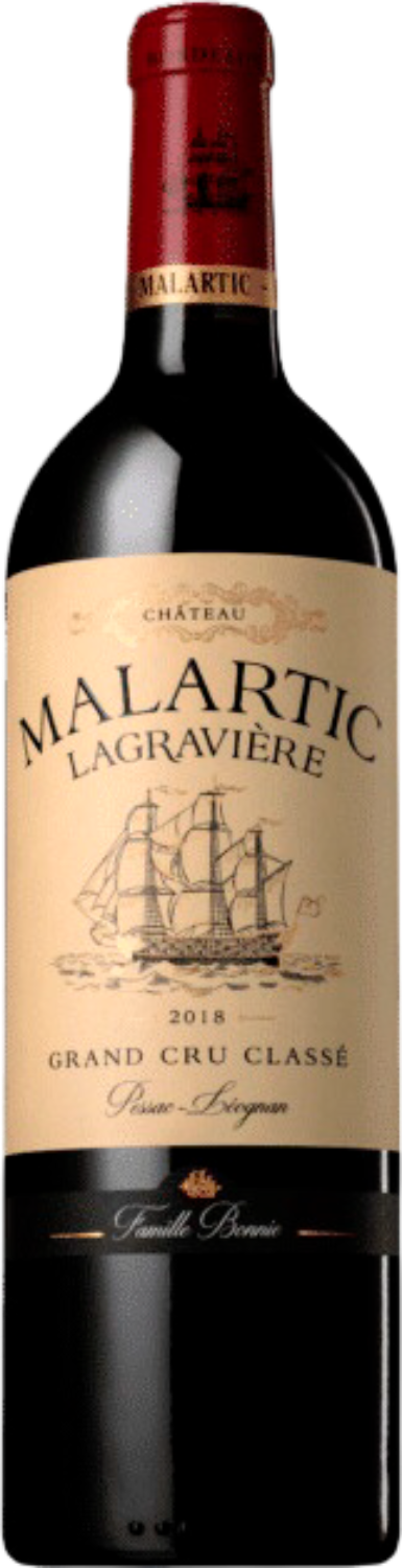 Шато Малартик-Лагравьер Пессак-Леоньян AOC 2018 0.75&nbsp;л