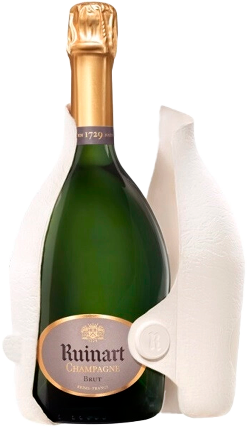 Р де Рюинар Брют Секонд Скин Шампань AOC в подарочной упаковке 0.75&nbsp;л