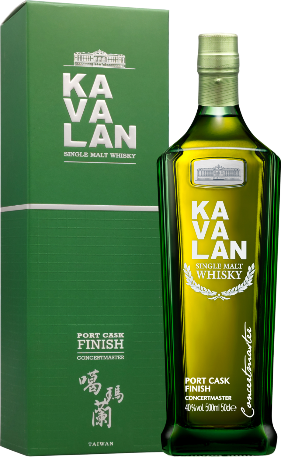 Кавалан Концертмейстер Порт Финиш односолодовый виски в подарочной упаковке 0.5&nbsp;л