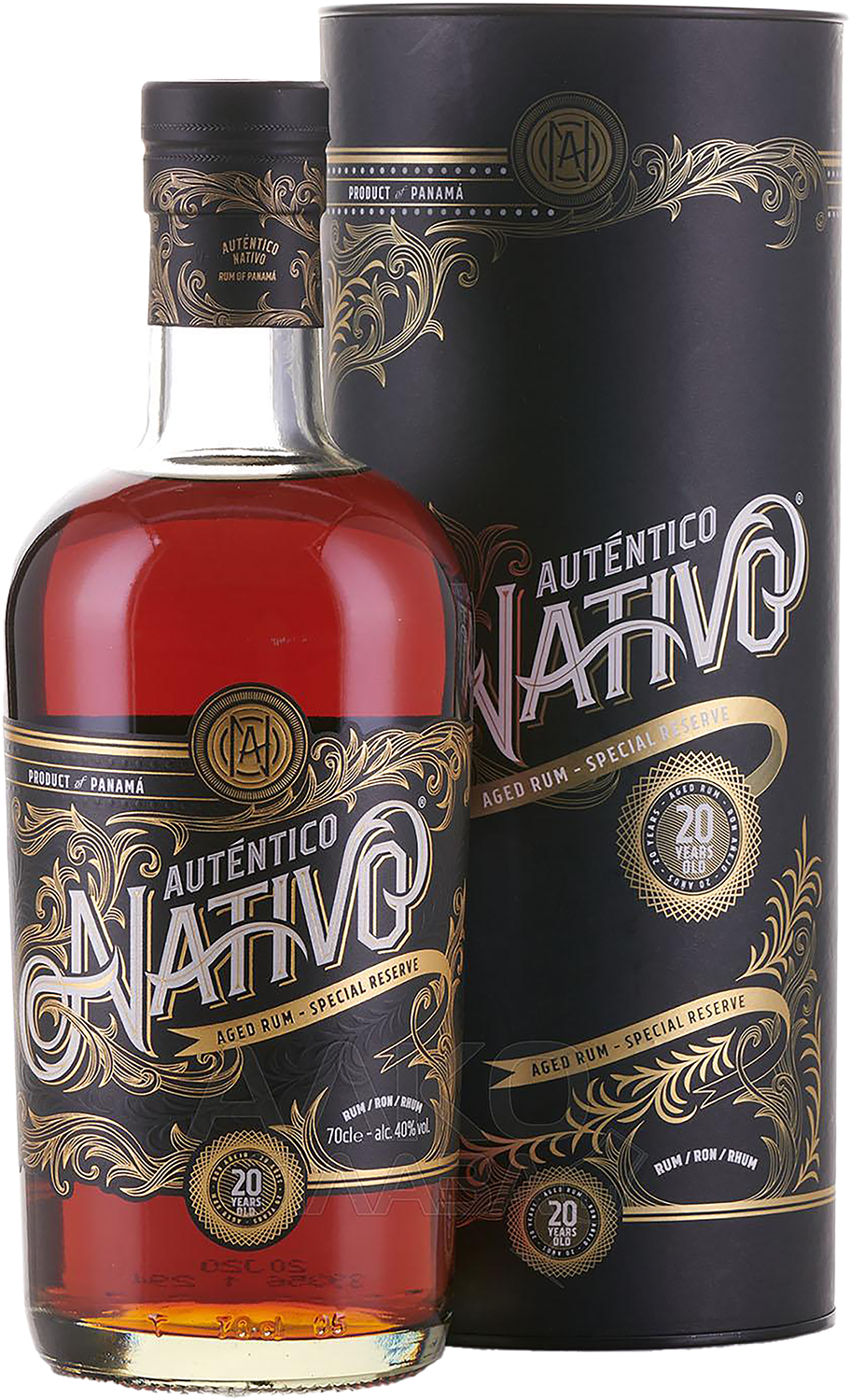 Аутентико Нативо Спешл Резерв 20 лет в подарочной упаковке 0.7&nbsp;л