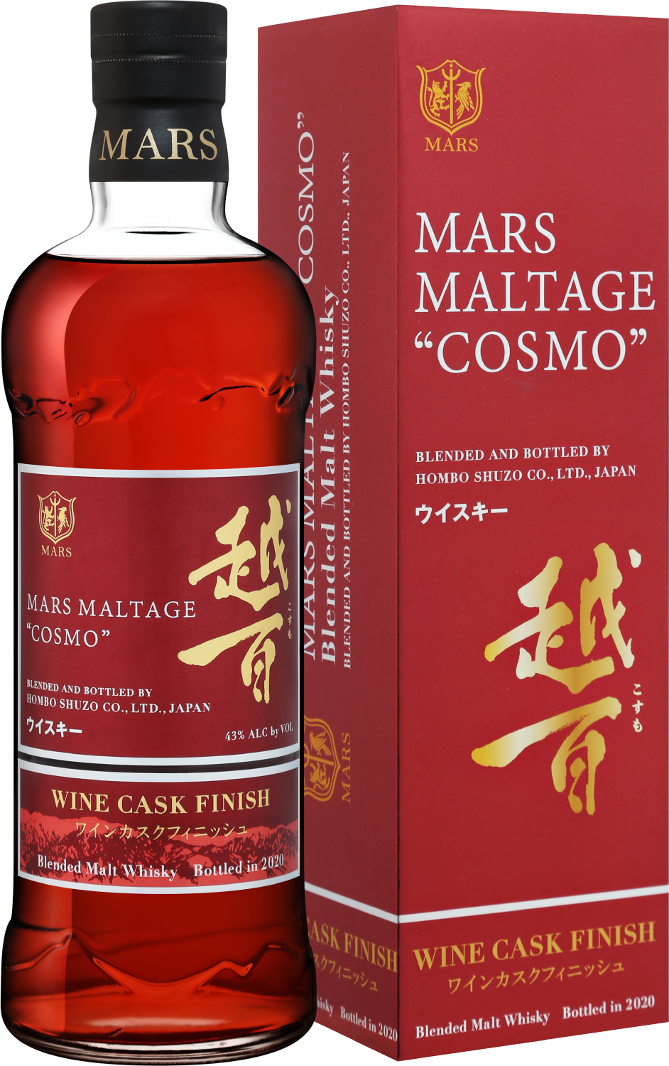 Mars Maltage Cosmo Wine Cask Finish Blended Malt Whisky (gift box)