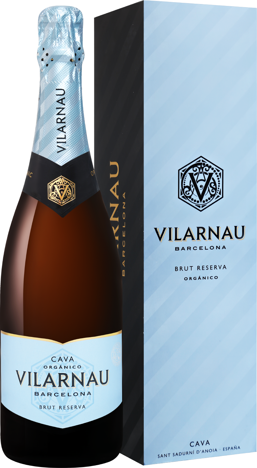 Брют Резерва Кава DO Виларнау в подарочной упаковке 0.75&nbsp;л