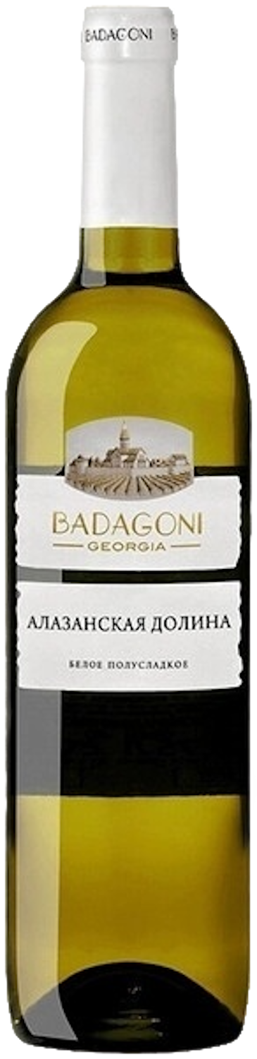 Бадагони Алазанская Долина Полусладкое Белое 0.75&nbsp;л