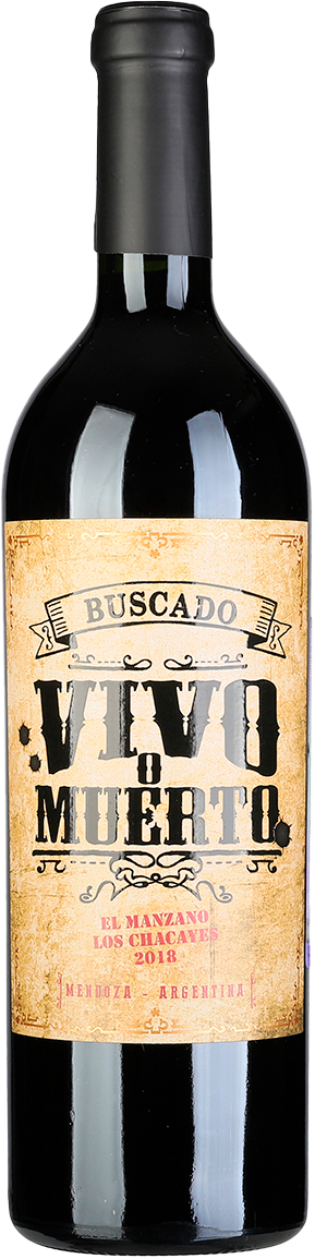 Buscado Vivo o Muerto El Manzano Los Chacayes Uco Valley 55 Malbec