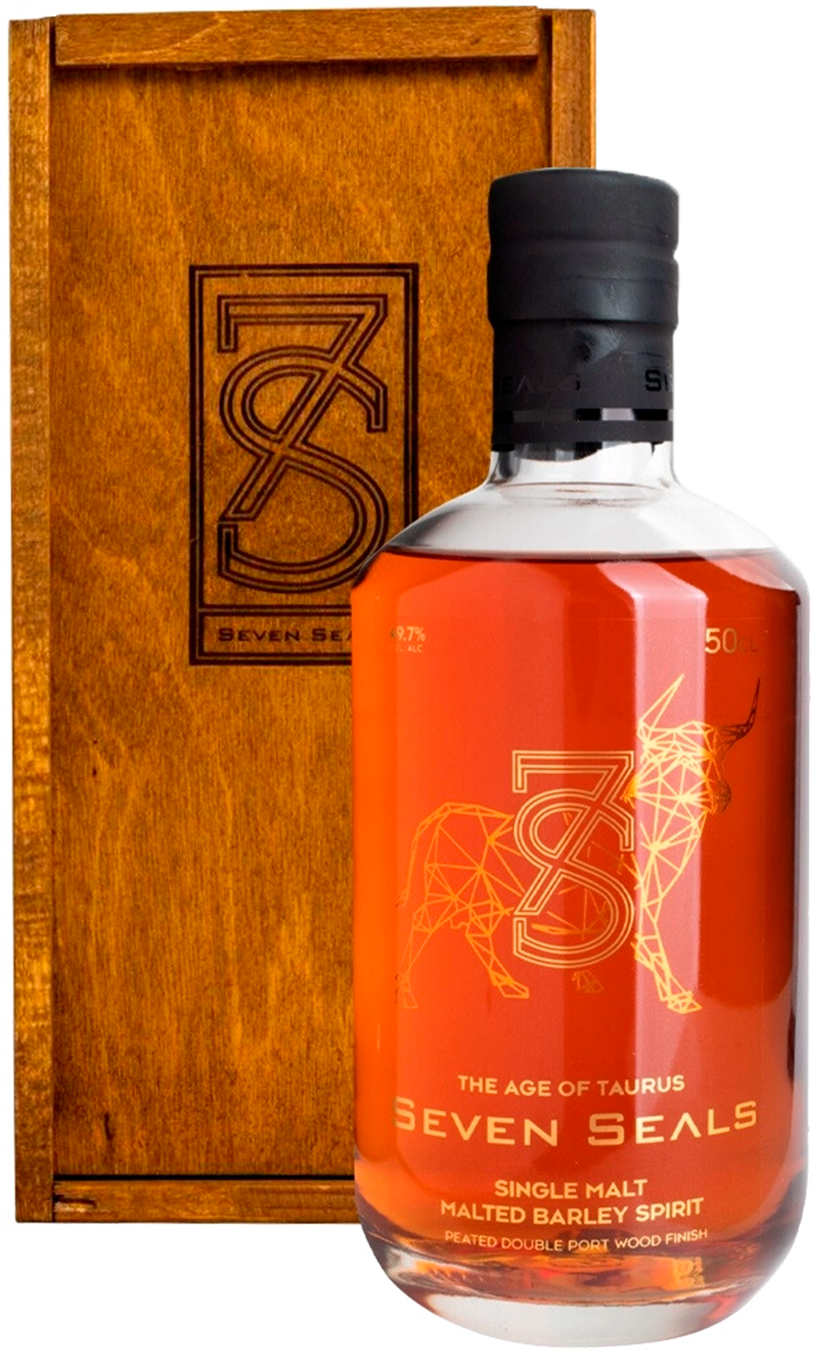 Seven Seals Zodiac The Age of Taurus Single Malt Whisky (gift box)