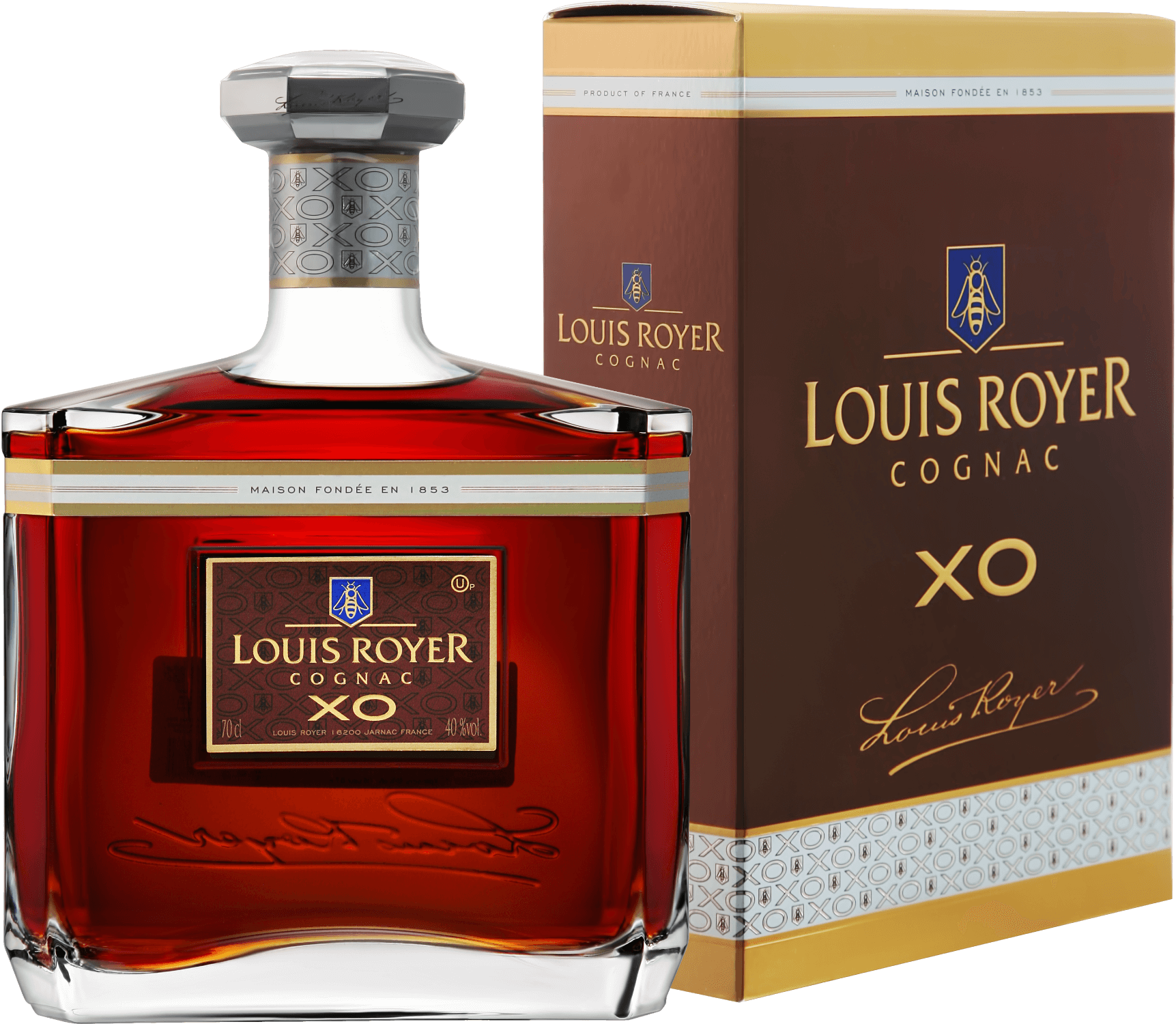Louis Royer Cognac XO Kosher (gift box) louis royer eloge cognac grande champagne gift box