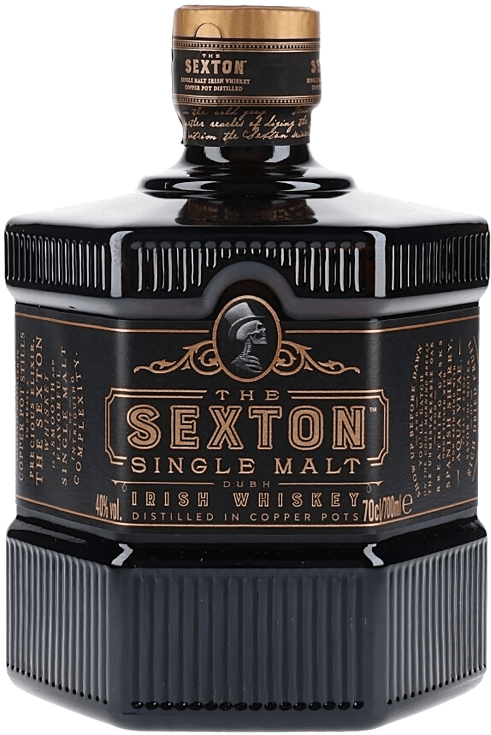 The Sexton Single Malt Irish Whiskey west cork glengarriff series bog oak charred cask single malt irish whiskey