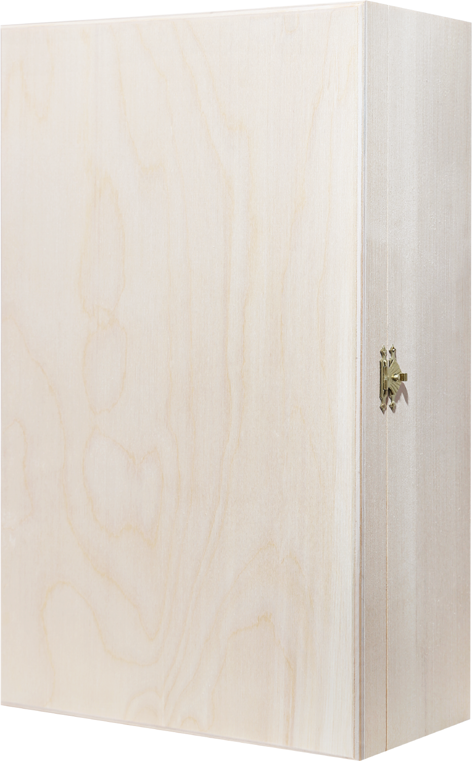 Подарочная упаковка из березы под 2 бутылки