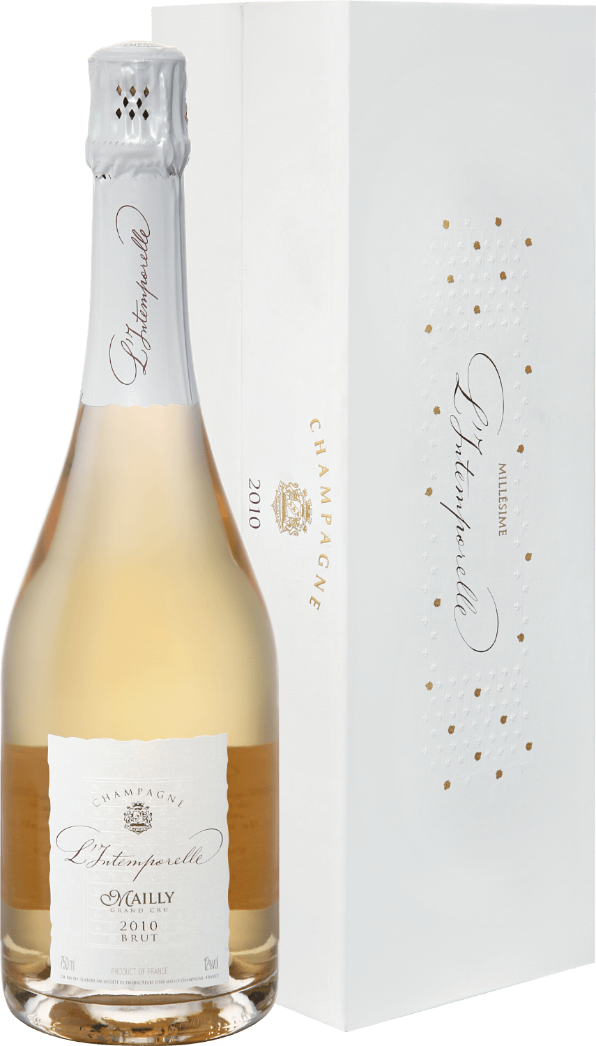 Mailly Grand Cru L’intemporelle Brut Millesime Champagne АОС (gift box) mailly grand cru brut blanc de pinot noir champagne аос gift box
