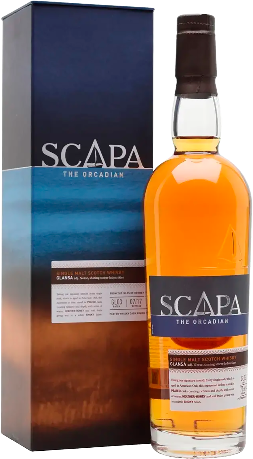 Scapa The Orcadian Glansa Single Malt Scotch Whisky (gift box)