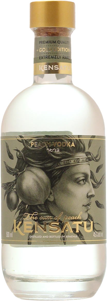 Кенсату Голд Эдишн Персик 0.5&nbsp;л