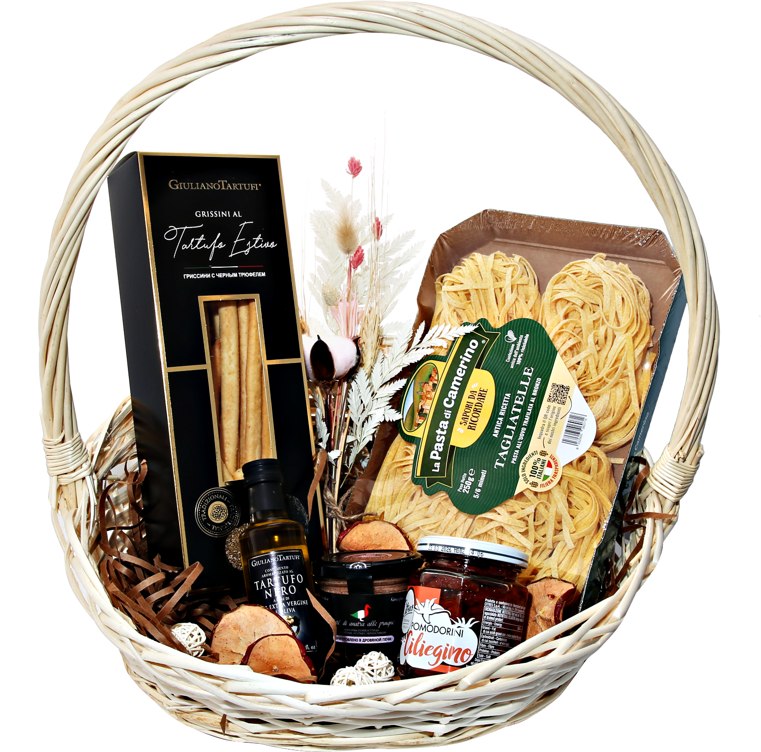 Корзина Белый танец (идеально для белого вина) M