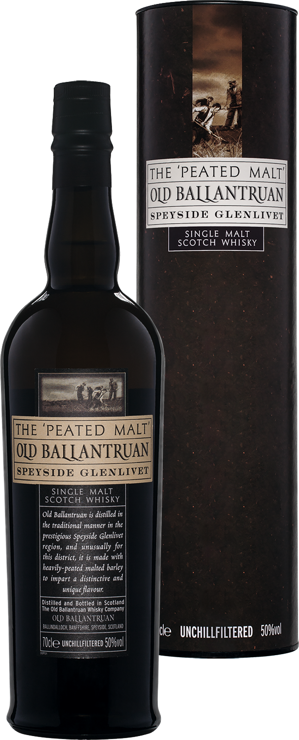 Old Ballantruan Speyside Glenlivet Single Malt Scotch Whisky (gift box) aultmore 12 years old speyside single malt scotch whisky gift box