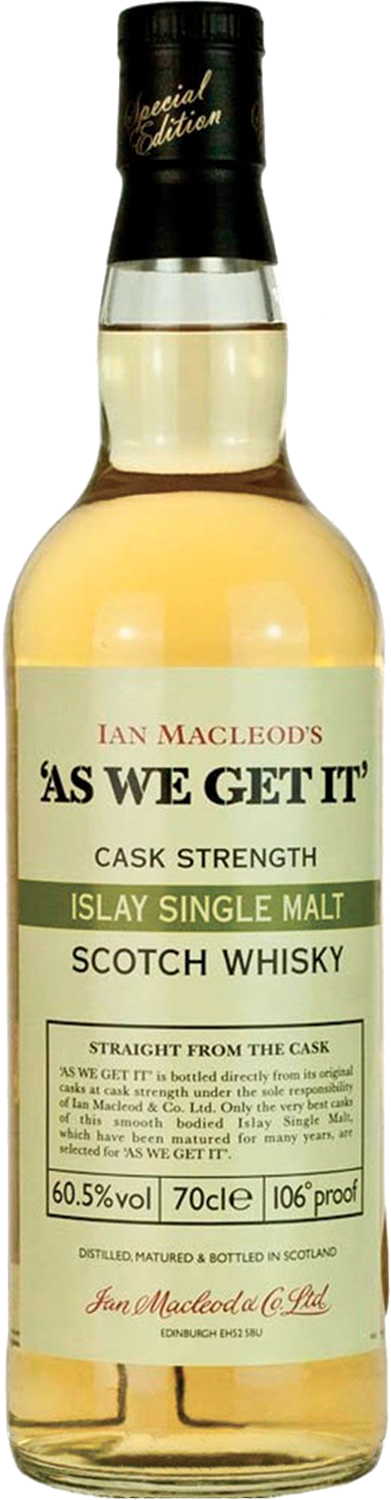 Ас Ви Гет Ит Айла Сингл Молт Виски 0.7&nbsp;л
