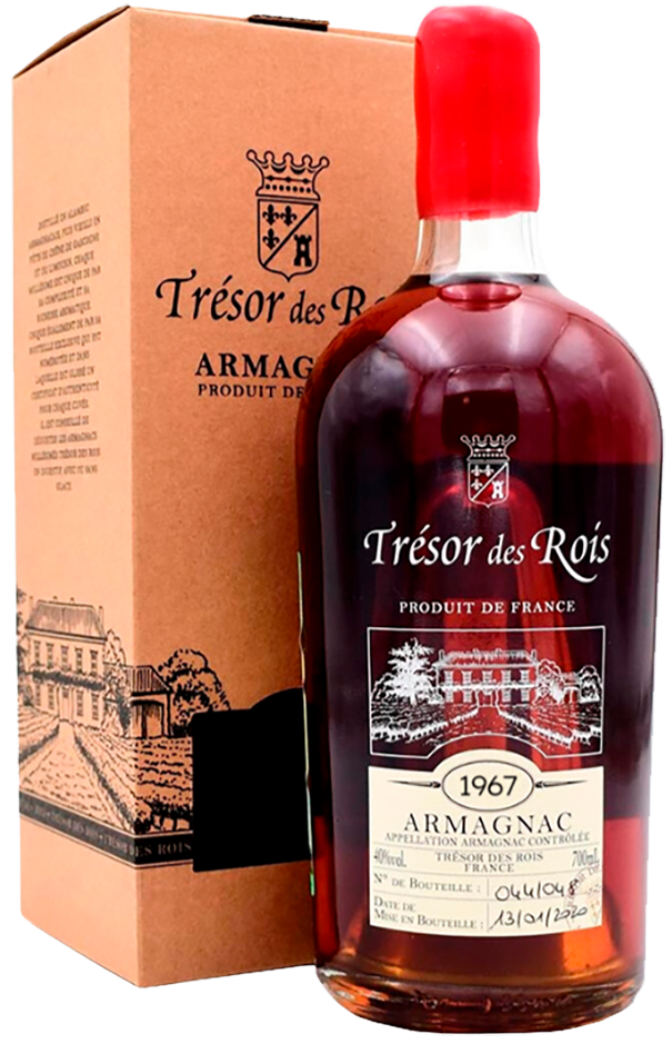 Трезор де Руа 1967 Арманьяк AOC 1967 0.7&nbsp;л