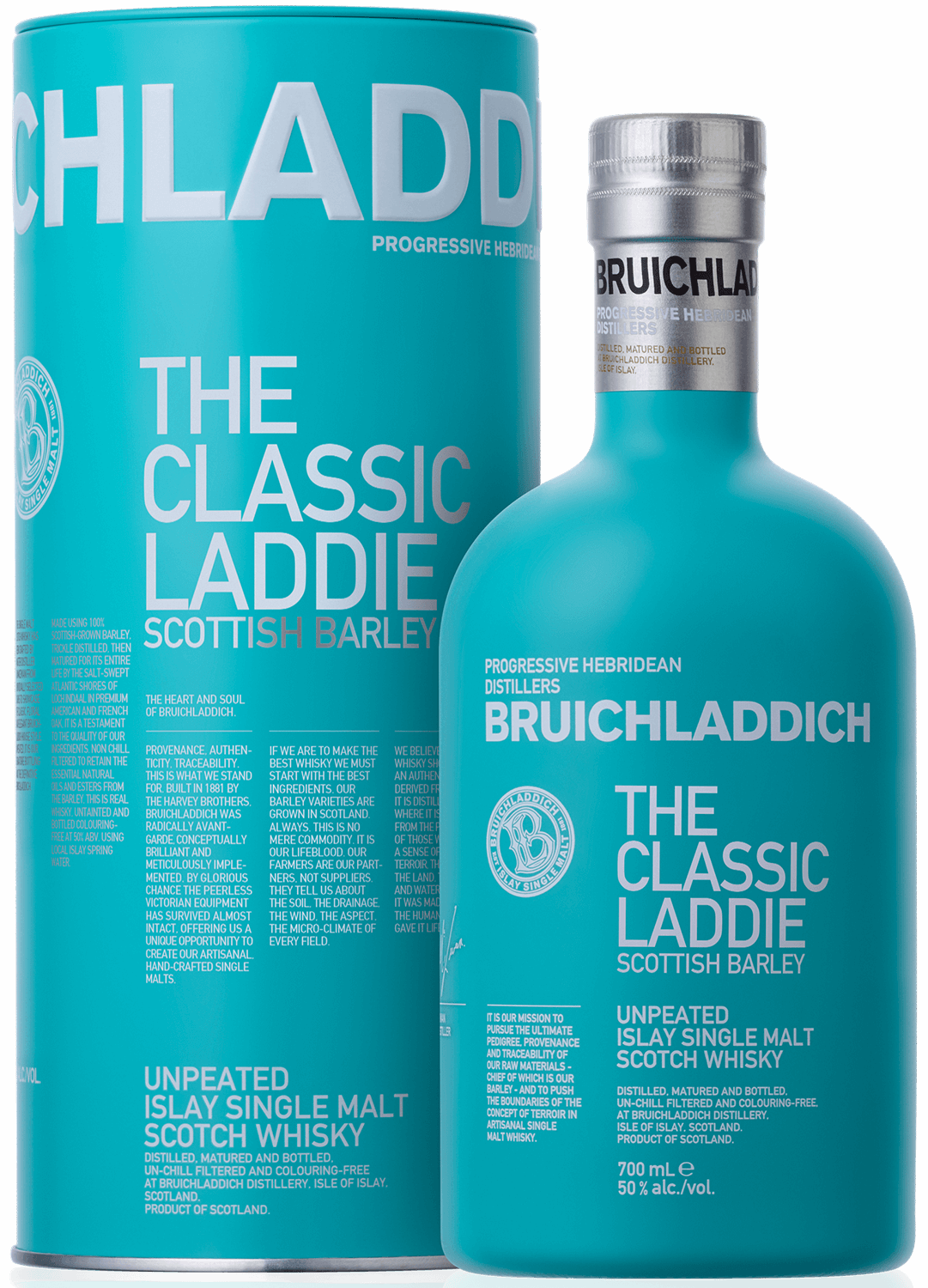 Bruichladdich Scottish Barley single malt scoth whisky (gift box) bruichladdich scottish barley single malt scoth whisky gift box