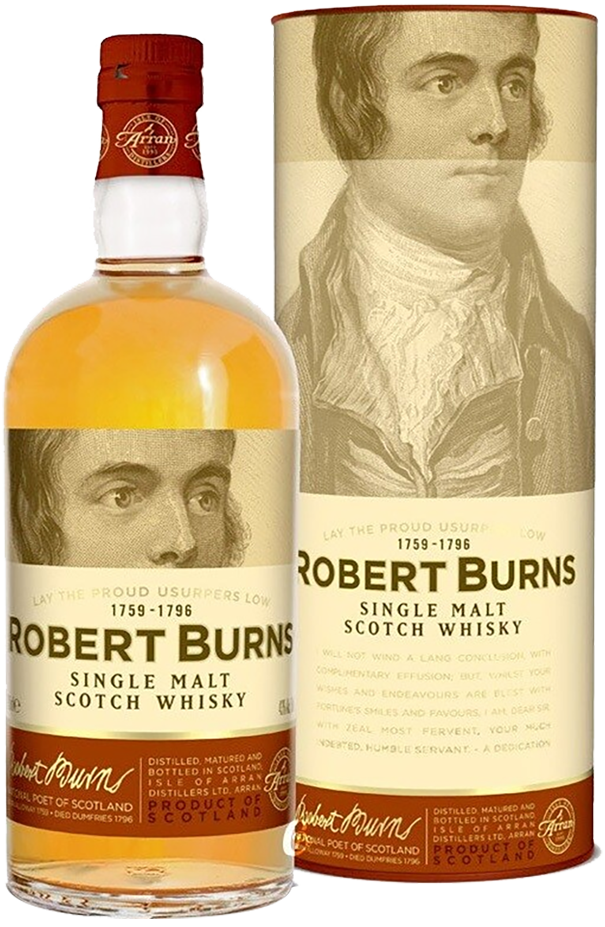 Arran Robert Burns Single Malt Scotch Whisky (gift box)