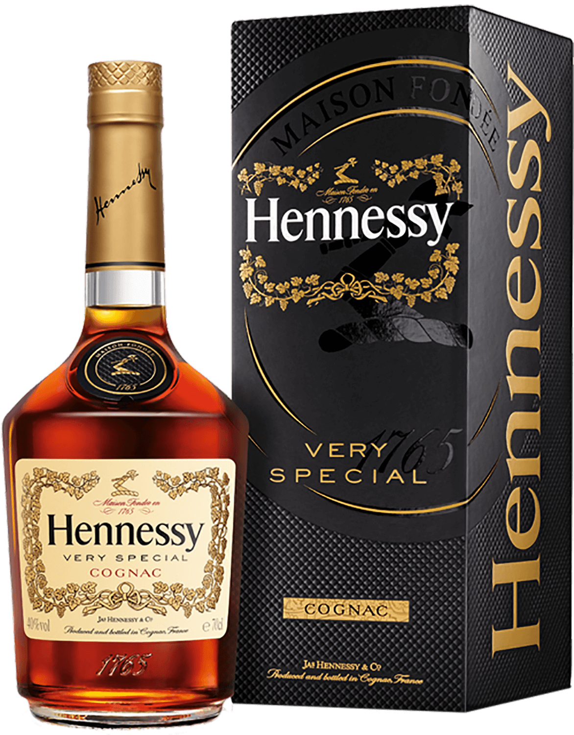 Hennessy Cognac VS (gift box) hennessy cognac vs gift box with 2 glasses